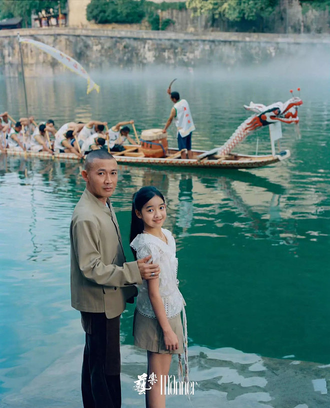 聂远带女儿拍大片,11岁天天身高超160cm(组图) - 8