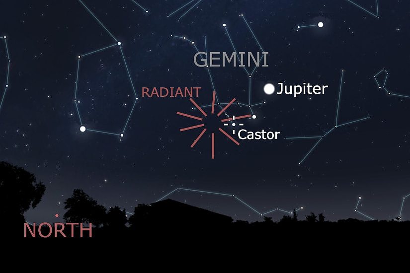 本周末澳大利亚将迎来双子座流星雨高峰，观测条件尤为理想（组图） - 3