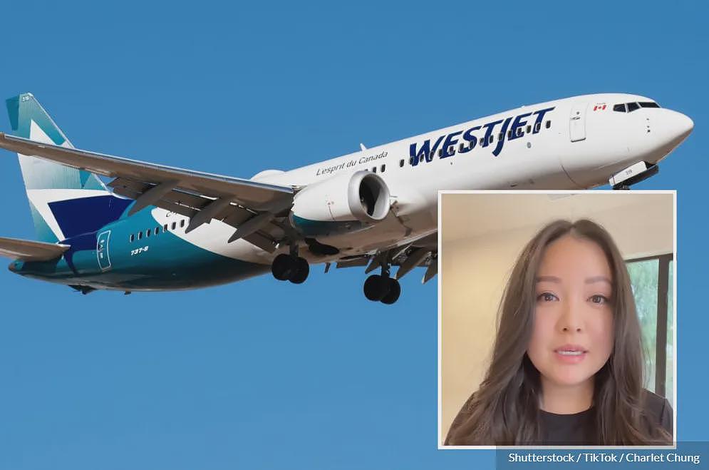 亚裔女演员控告西捷航空诽谤:称遭“空中囚禁式对待”!(组图) - 2