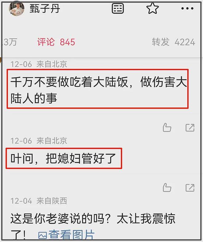 甄子丹下场维护老婆！以名誉权投诉捂嘴，还称媒体抹黑太太汪诗诗（组图） - 10