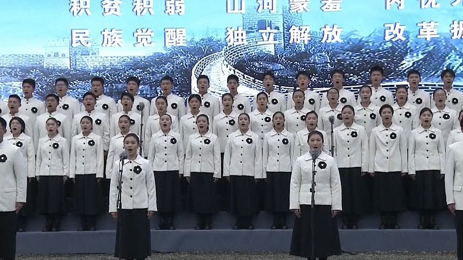南京大屠杀88周年,纪念馆举行国家公祭仪式,全市默哀1分钟(组图) - 6
