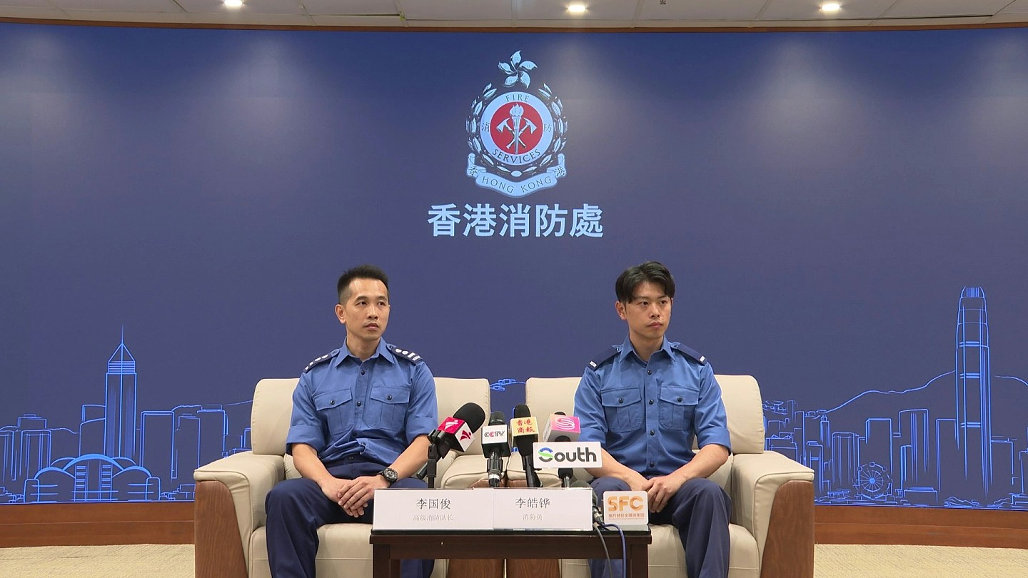 香港大火中居民舍己救人，消防闯400度火海，DVIU寻遗骸（组图） - 2