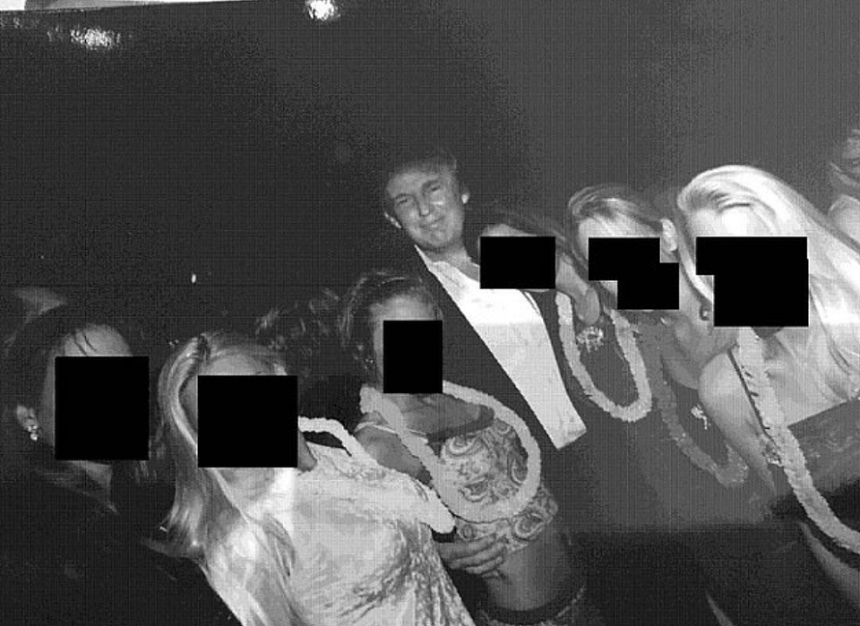 那个女孩是谁？爱泼斯坦爆炸性照片中那位光彩照人的模特，曾被传为特朗普“绯闻对象”（组图） - 6