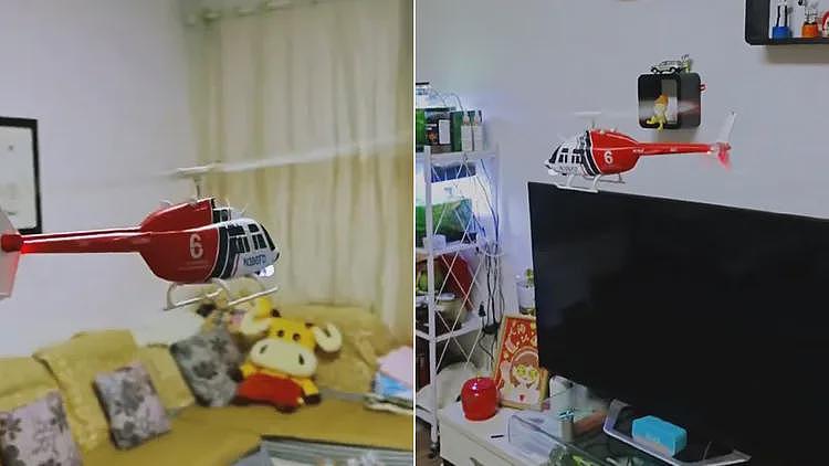 ​细思极恐！在家飞80元玩具直升机，中国警察马上来电下令实名登记（组图） - 1