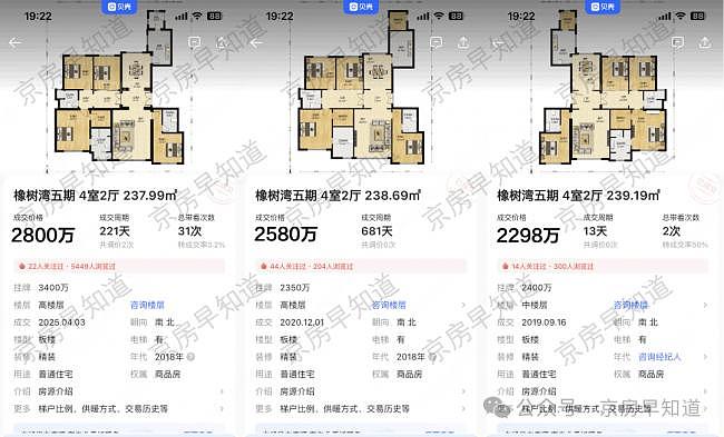 北京楼市：跌懵了，有人开始砸盘了（组图） - 1