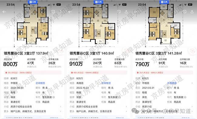 北京楼市：跌懵了，有人开始砸盘了（组图） - 16