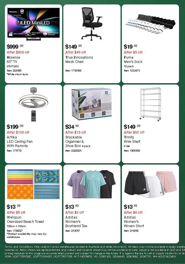 最后一天!Costco店内闪促,劲省$1800!新秀丽行李箱、苹果手表都打折了(组图) - 2