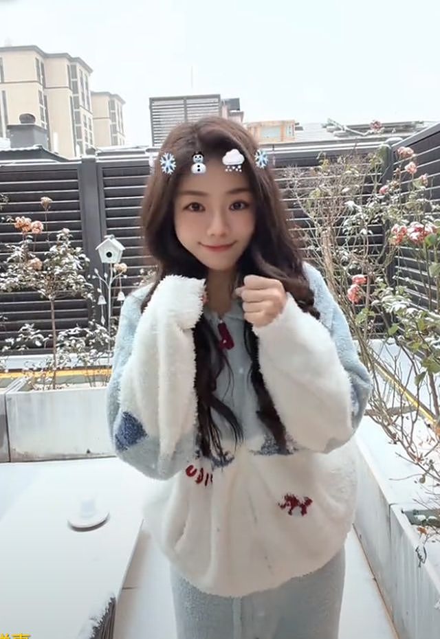 邓家佳晒别墅雪景，院里给鸟搭窝还种满花，离婚6年活得自由自在（组图） - 4