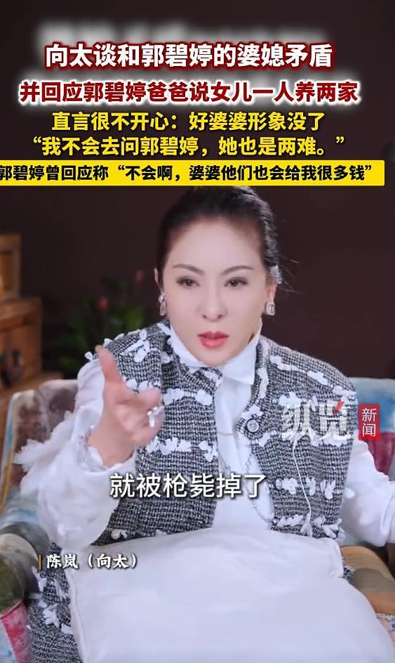向太委屈回应“好婆婆”人设崩塌，不想为难儿媳（组图） - 3