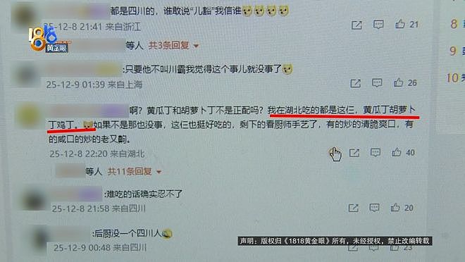 四川小伙吃“宫保鸡丁”上热搜后续!一道菜、一条差评与一场大众评审……(组图) - 14