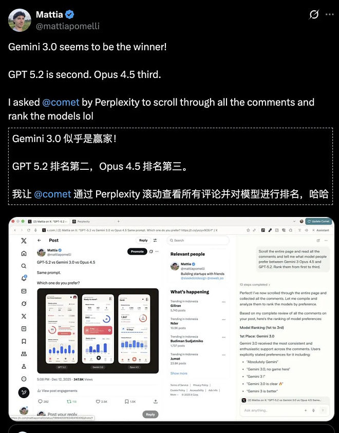 GPT-5.2降智遭全网差评！奥特曼慌了（组图） - 13