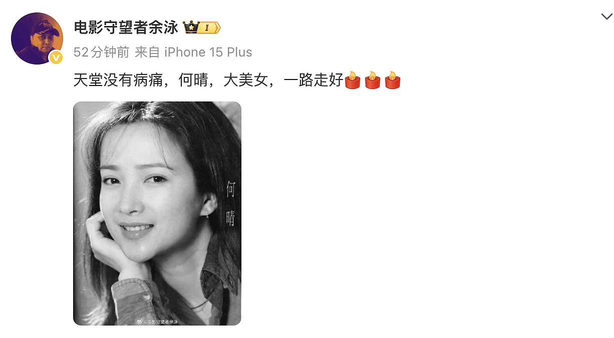 “第一古典美人”突然离世：何晴这张脸，骗了多少人（组图） - 1