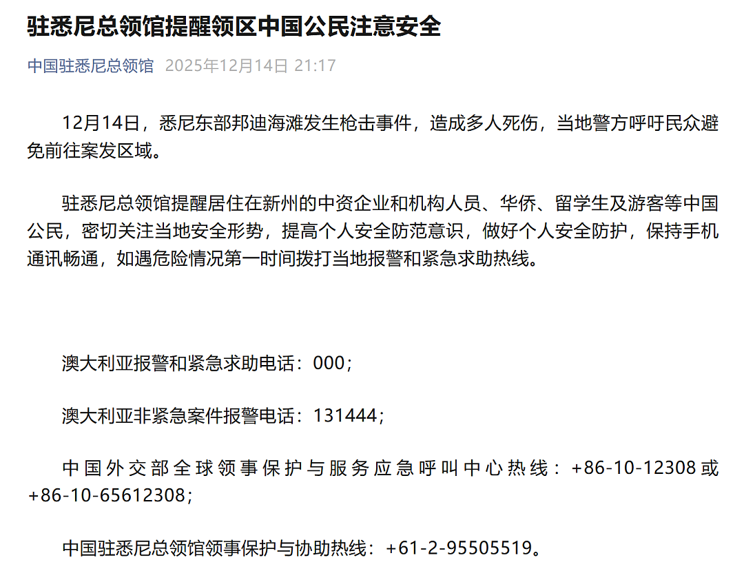 “这是你们澳洲的癌症”；社区领袖第一个被杀，有警员身体几乎被打碎，枪手是父子，已致16人死亡，悉尼海滩枪击最全信息汇总（组图） - 24