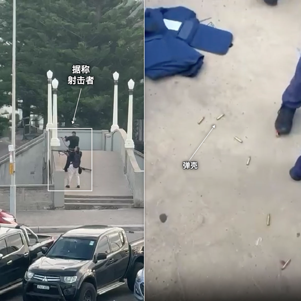 澳海滩恐袭最后6分钟:103声枪响,有人脚踢被制服枪手发泄(组图) - 1