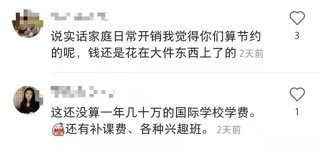 上海一家三口月开销6万引热议:多少钱才能过上体面的中产生活?(组图) - 12