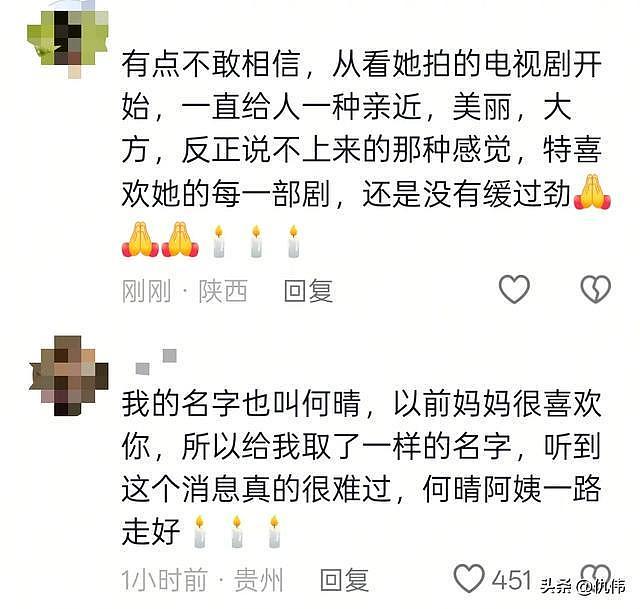 “最美小乔”何晴去世！原因令人惋惜，前夫许亚军评论区沦陷（组图） - 3