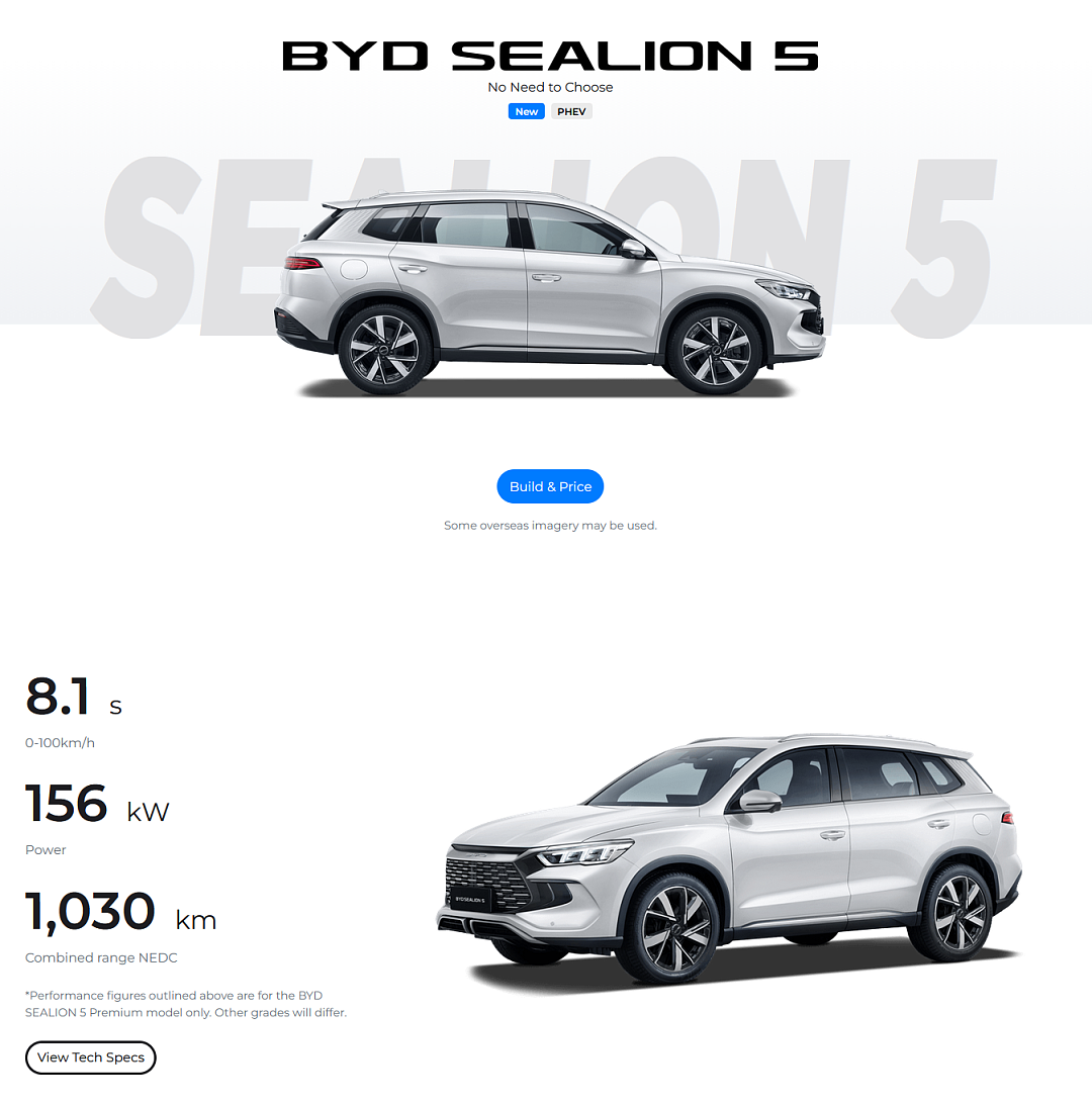 【比亚迪】澳洲 Sealion 5 又降价了（组图） - 1
