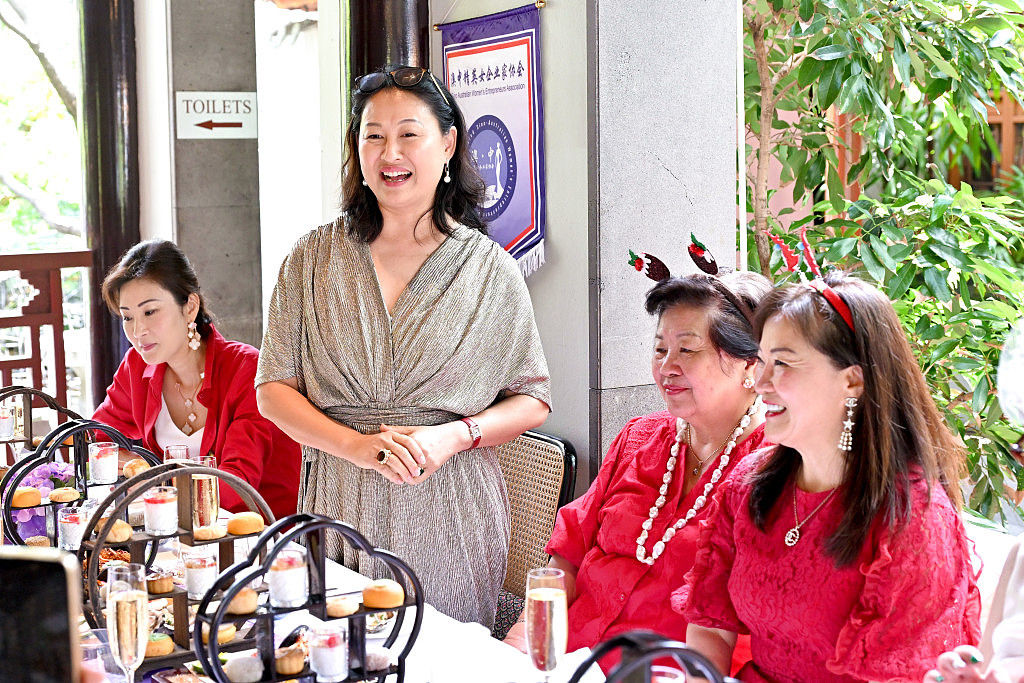 澳中精英女企业家协会,举办圣诞派对高茶雅聚(组图) - 7