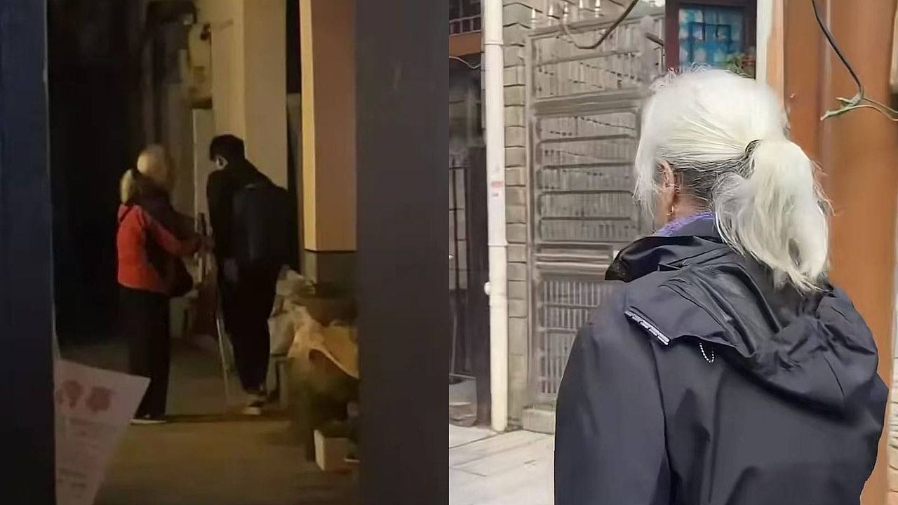 73岁盲人老妇求助路人带路遭疑是“人贩子”网暴，拍摄者道歉（组图） - 1