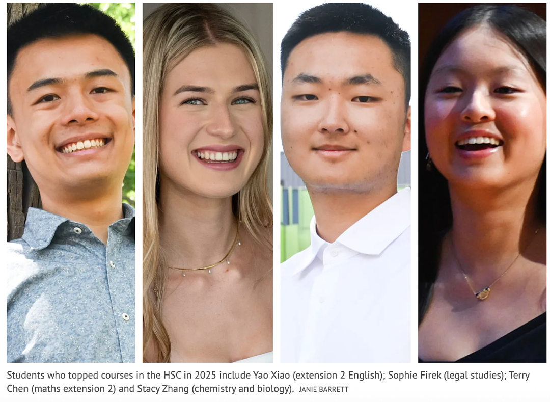 2025 HSC各科状元榜出炉！Sydney Grammar “夺冠”（组图） - 10