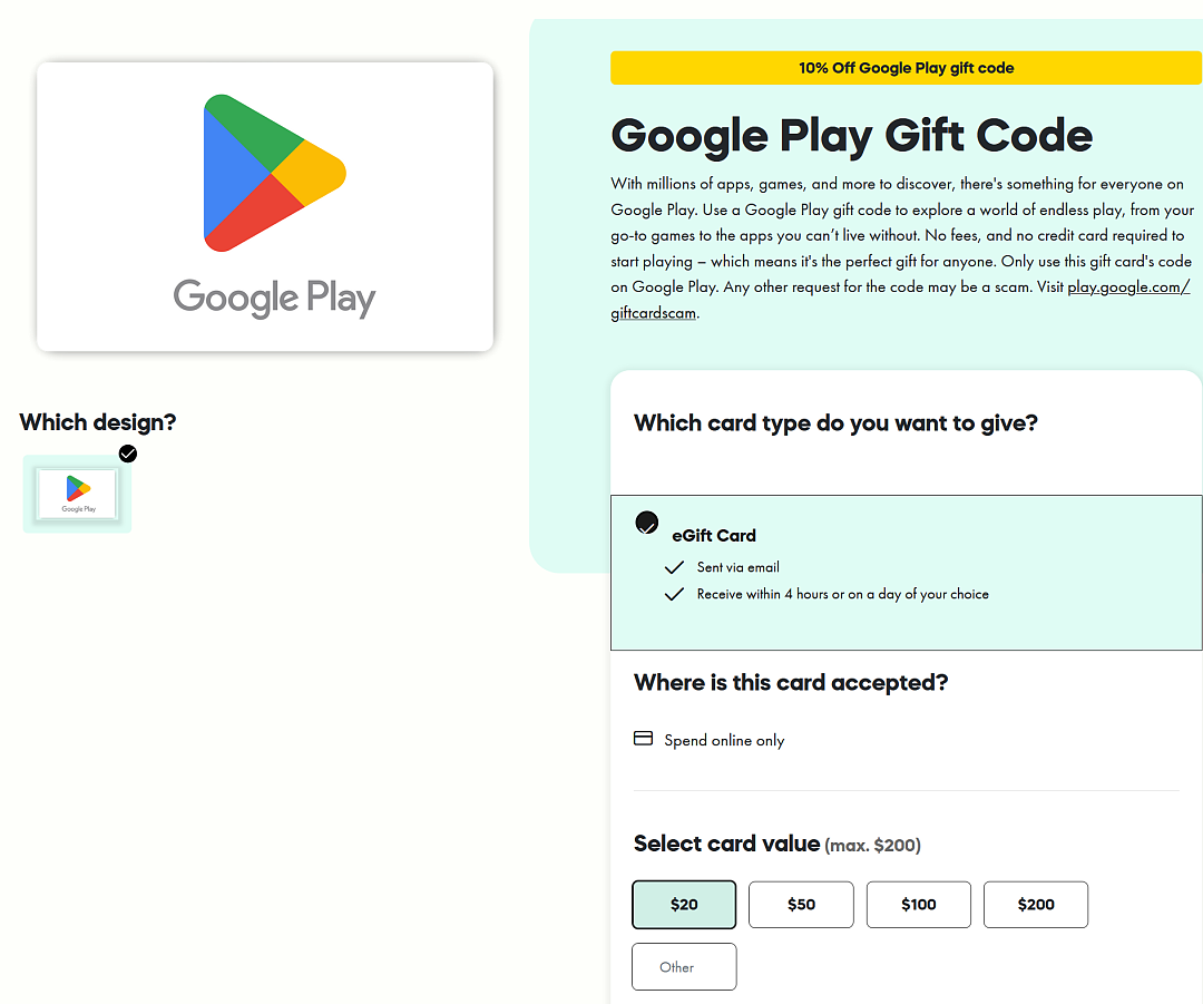 【Google Play】礼物卡限时特卖（组图） - 1