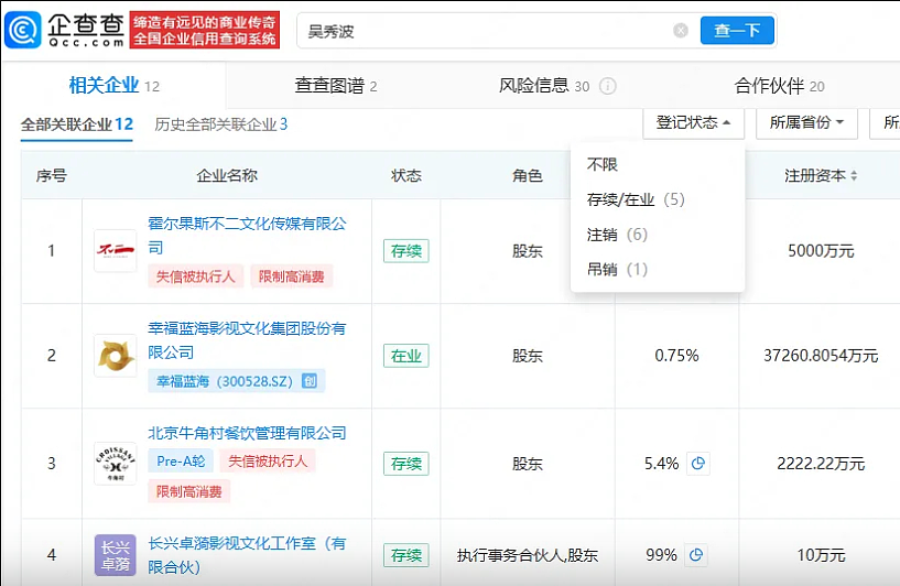 《北京遇上西雅图》吴秀波被强制执行6200万！因出轨丑闻遭封杀（组图） - 2