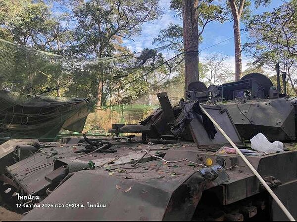 狂射200发炮弹“膛炸”！泰国引进陆制VT-4坦克砲管飞了（组图） - 1