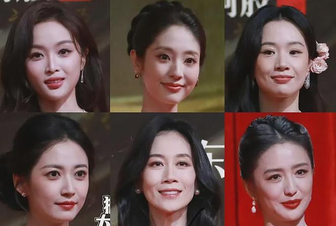 国剧盛典女星脸太僵！陈都灵像假人，彭小苒瞪眼，一有表情就崩了（组图） - 3