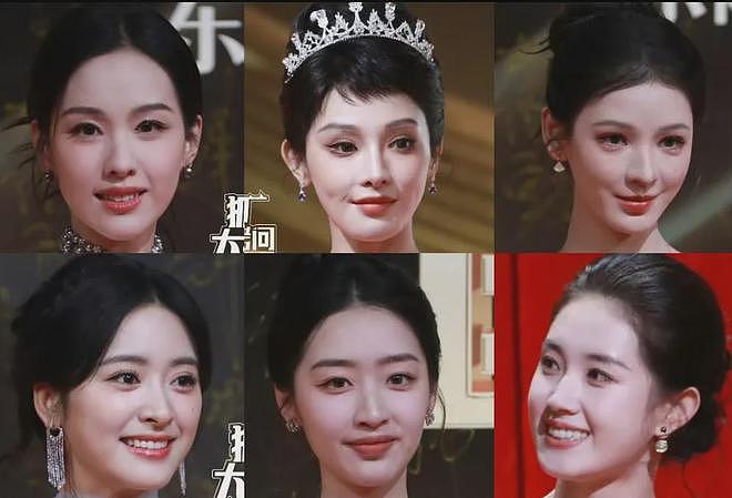 国剧盛典女星脸太僵！陈都灵像假人，彭小苒瞪眼，一有表情就崩了（组图） - 2