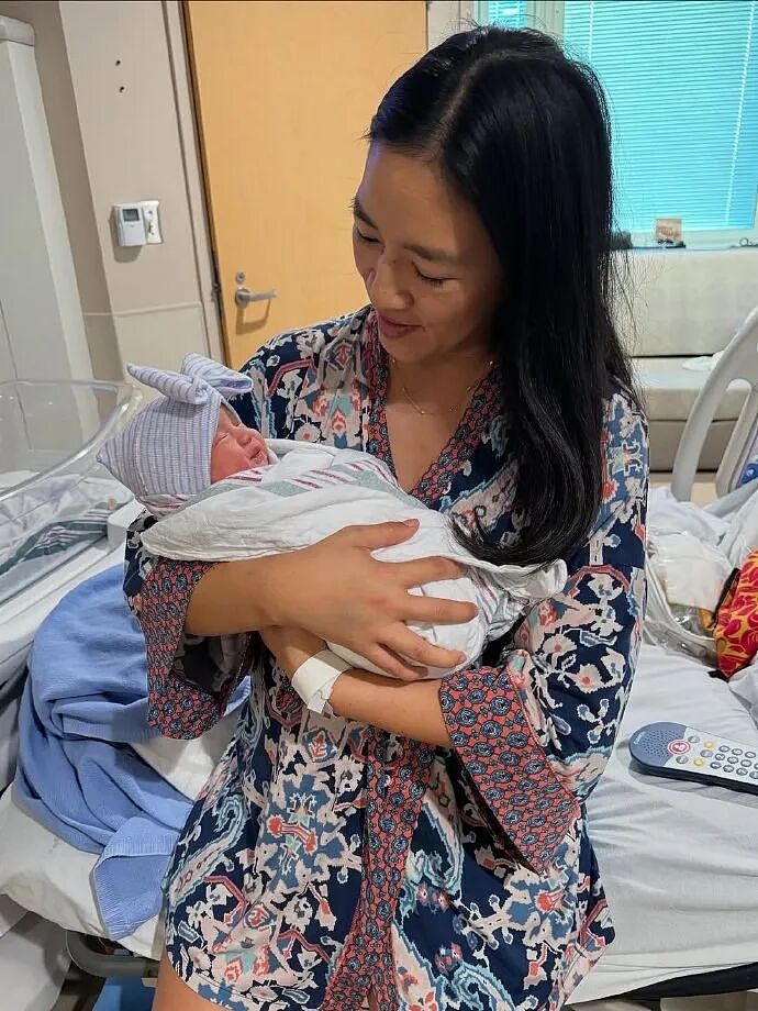45岁华裔花滑女王生二胎，绝口不提孩子爹，曾被豪门前夫哥公开讨钱…（组图） - 1