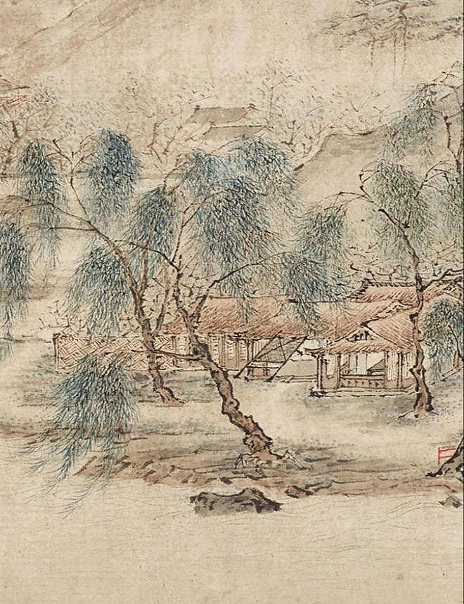 南京博物院馆藏明代仇英《江南春》为何现身拍卖市场（视频/组图） - 10