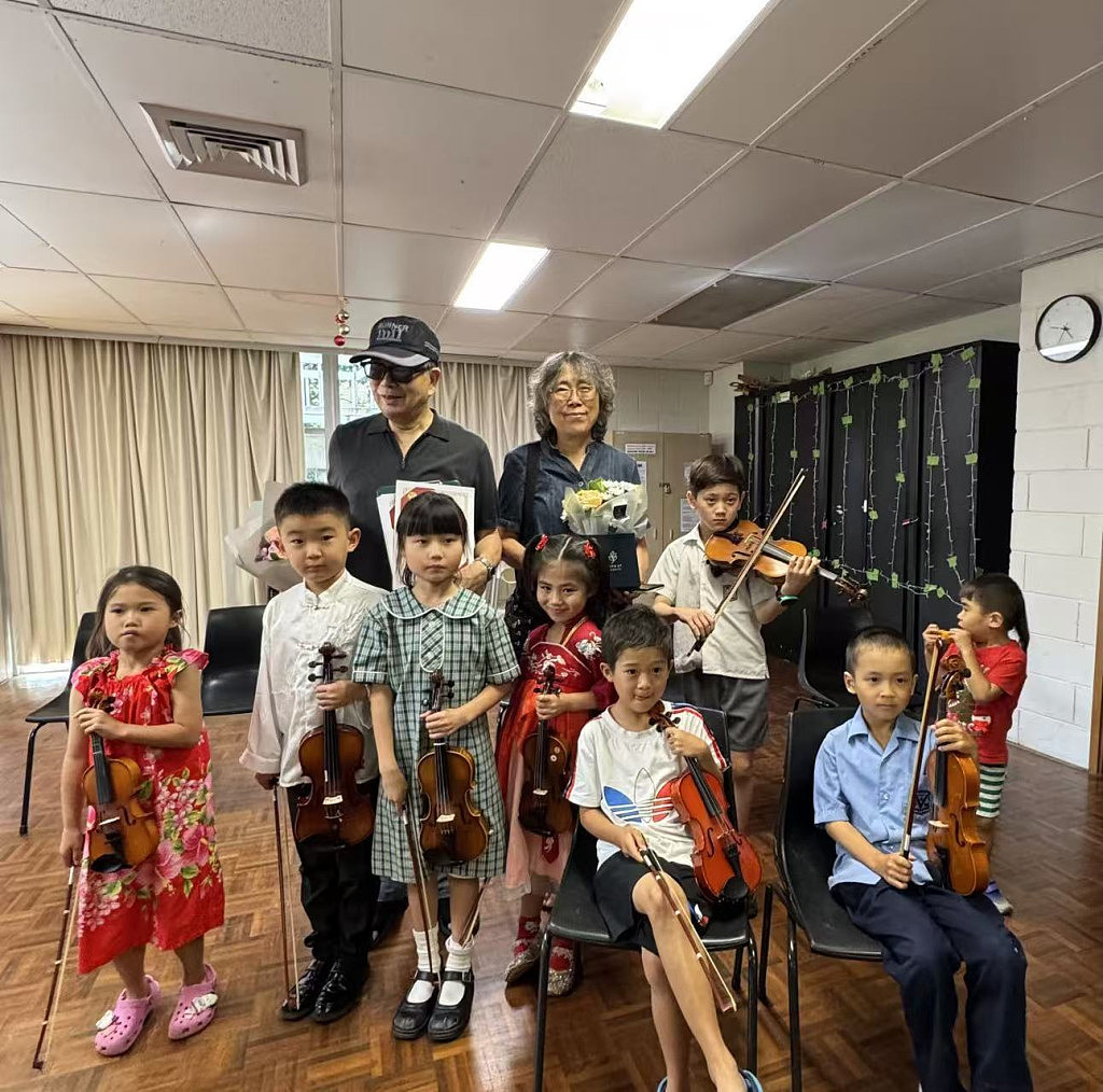悉尼玉庭音乐学校办音乐会，艺术名家欢聚促进文化交流（组图） - 1