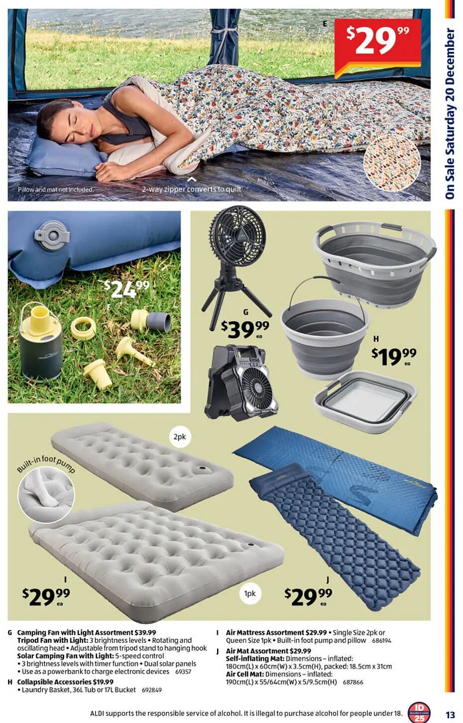 夏季出游要装备！【Aldi】12月20日起特价品（组图） - 4