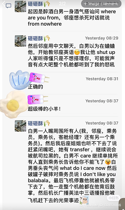 白男脏话辱骂中国女孩，华人女博士怼到他结巴，直接轰下飞机（视频/组图） - 9