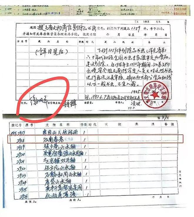 南博流出画卷签字院长回应：非经我手鉴定，以调查为准（组图） - 3