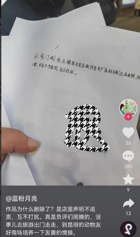 带狗上桌吃饭后续:伪造和解书,多家店遭殃,店铺将追究法律责任(组图) - 10