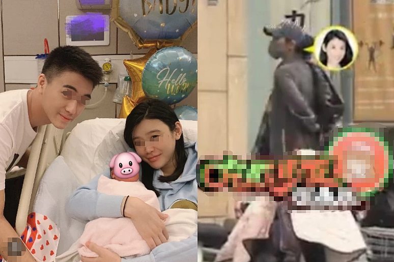 恭喜又怀三胎？奚梦瑶一家被偶遇老公搀扶，稳坐阔太地位婆家超宠！（组图） - 6