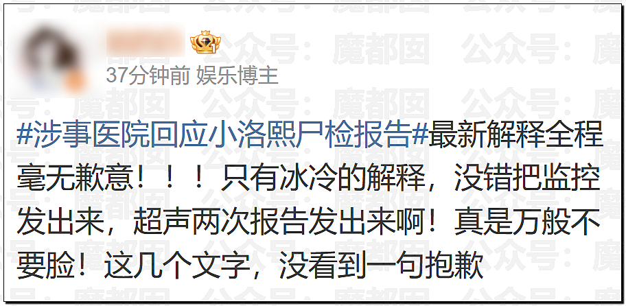 世所罕见!涉事医院发布小洛熙尸检报告说明后竟迅速删除(组图) - 4