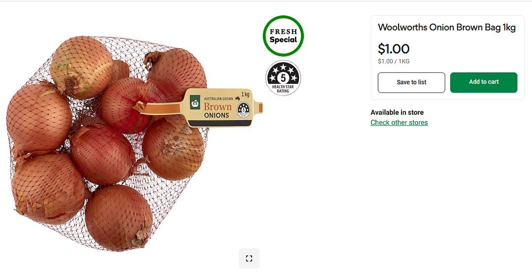 4种蔬菜都只要1刀！【超市】Woolworths & Coles 近期优惠目录（组图） - 4