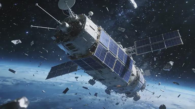 一颗“星链”卫星在轨失控爆炸,太空事故再引担忧(图) - 1