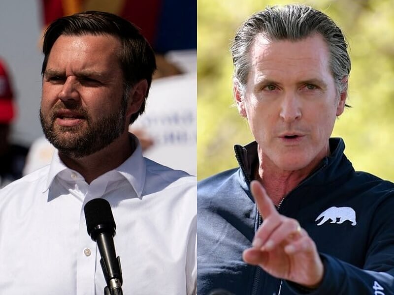 CNN民调：2028美国总统选举，范斯与纽森领先（组图） - 1