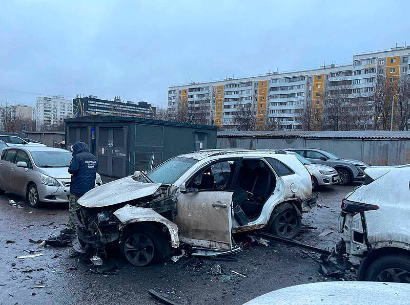 莫斯科惊爆暗杀！俄参谋本部中将遭炸死，现场画面曝光（组图） - 1
