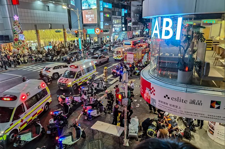 台北闹市惊魂!3死7伤随机砍人案震惊全台,下一站高雄(组图) - 1