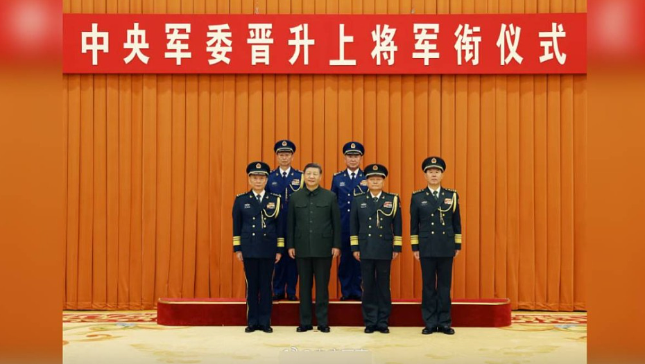 解放军大反腐后首度晋升2上将,包括东部中部战区司令杨志斌韩胜延(组图) - 1