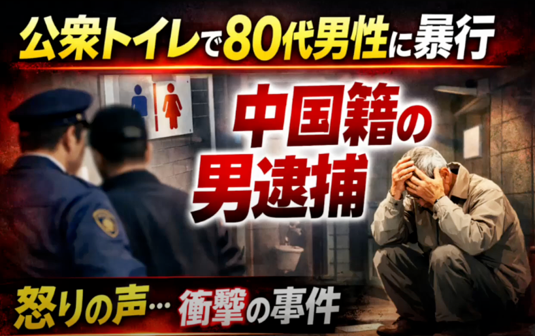 41岁中国男子性侵80岁日本大爷！日本网友：太可怜了，吓坏了吧（组图） - 2