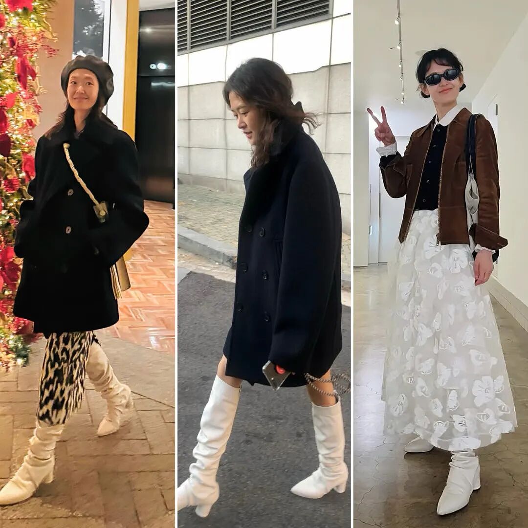【时尚】穿搭不跟风、素颜不p图，她展示了40岁穿搭的另一种可能（组图） - 36