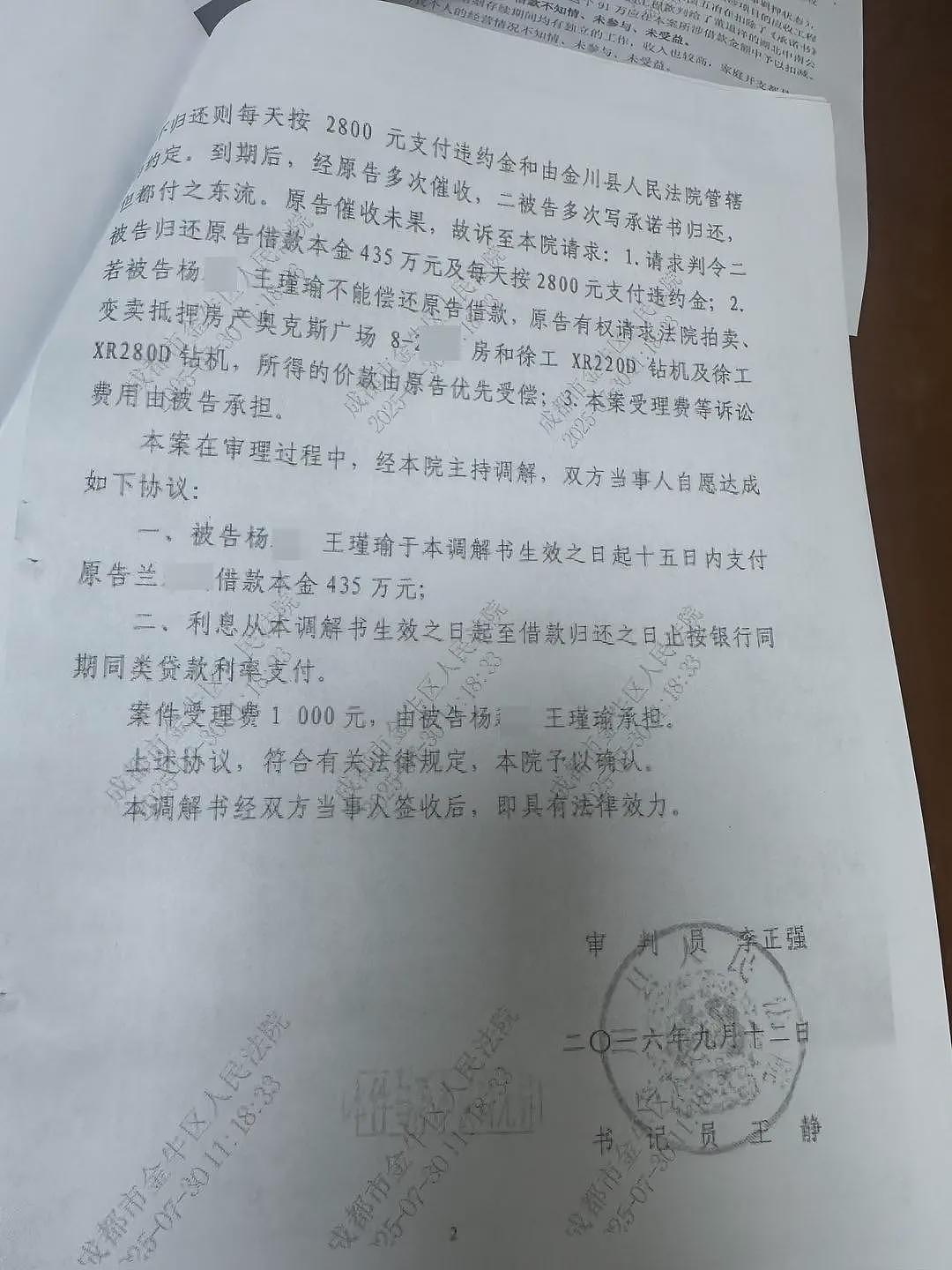 前夫失联，女子卷入780余万巨债诉讼9年，均被判“夫妻共债”，多个案件正在上诉（组图） - 3