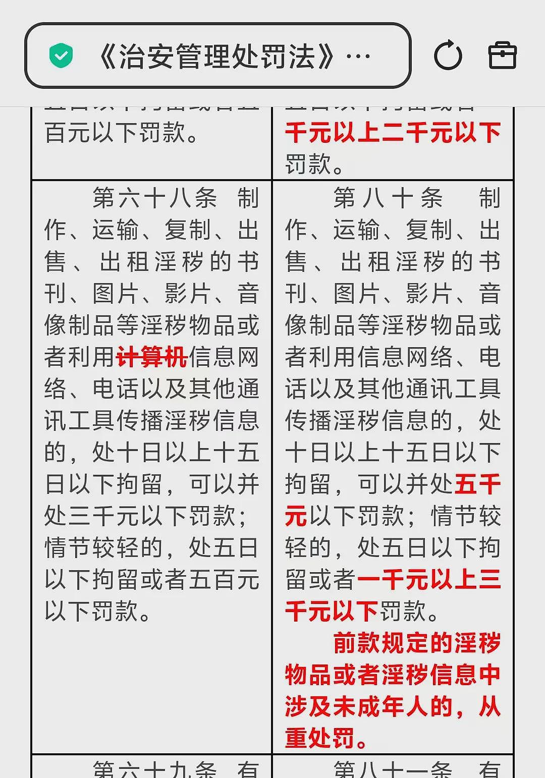 向好友发不雅照算违法?并非修法新增,别误读(图) - 1