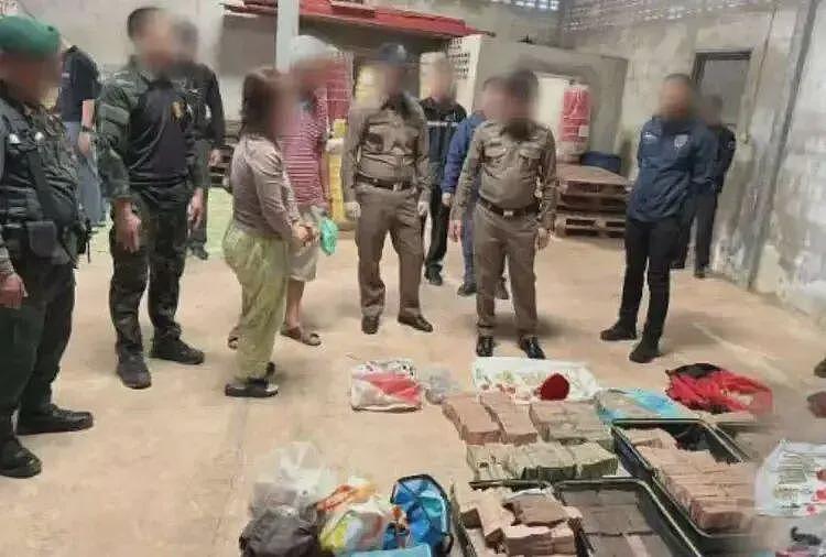 泰军端掉电诈呼叫中心，缴获千万现金黄金，网友沸腾（组图） - 2