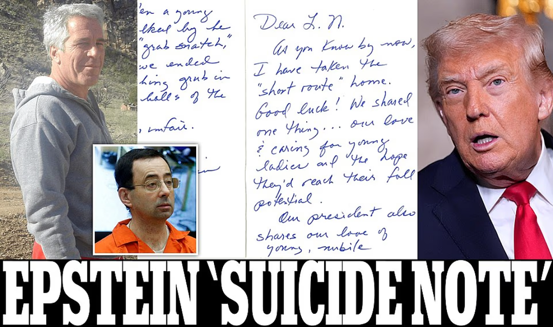 FBI被指破坏爱泼斯坦案监控视频,死前寄出的明信片内容曝光,直指总统(组图) - 3
